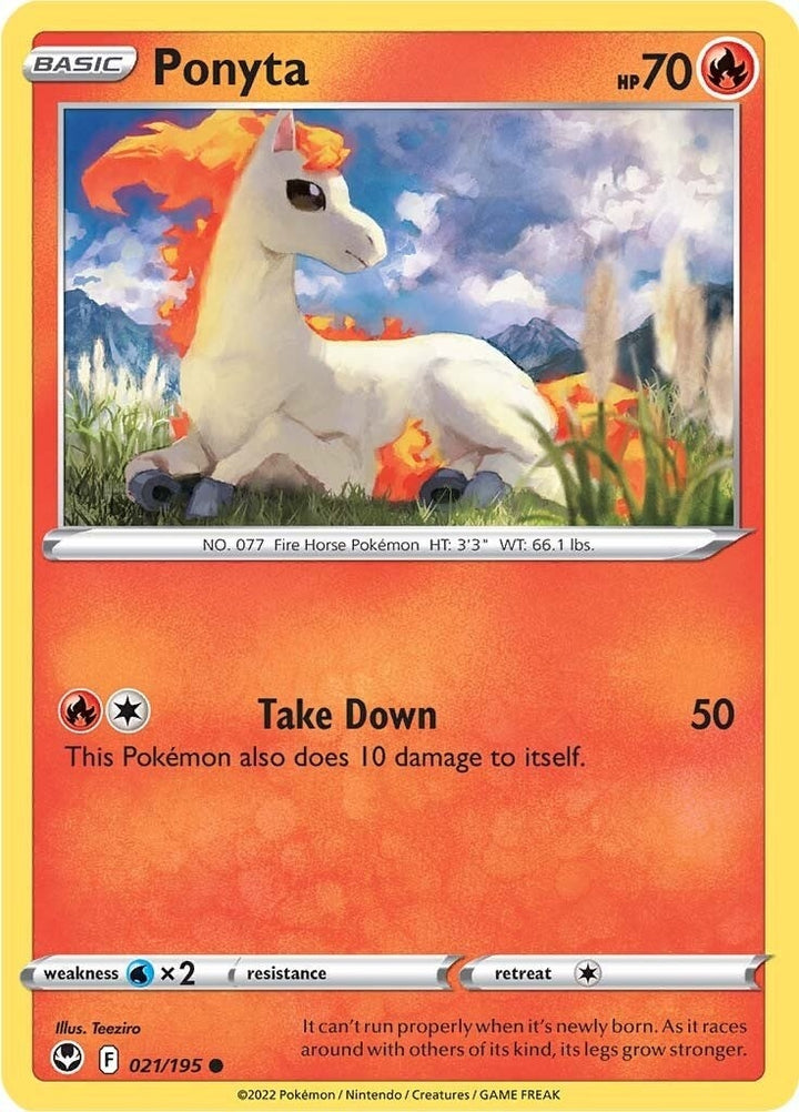 Image for Ponyta (021/195) (SWSH12) - Pokemon