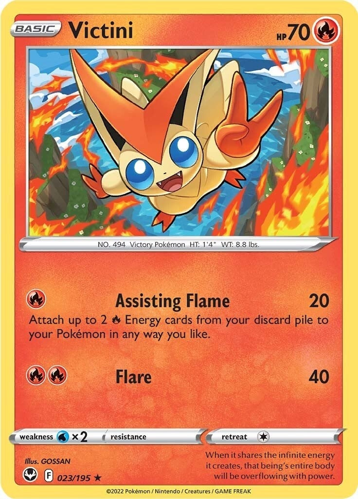 Image for Victini (023/195) (SWSH12) - Pokemon