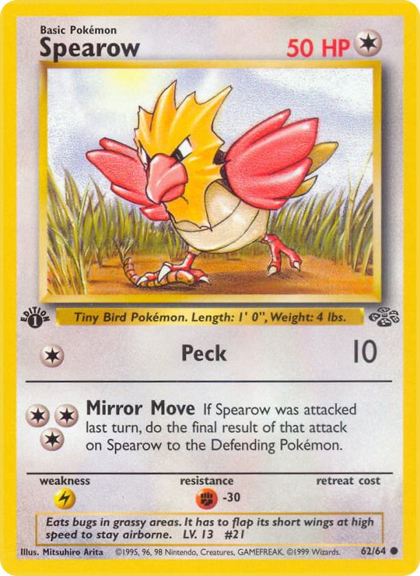 Image for Spearow (62/64) (JU) - Pokemon