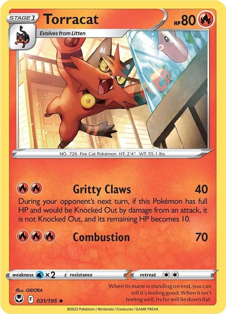 Image for Torracat (031/195) (SWSH12) - Pokemon