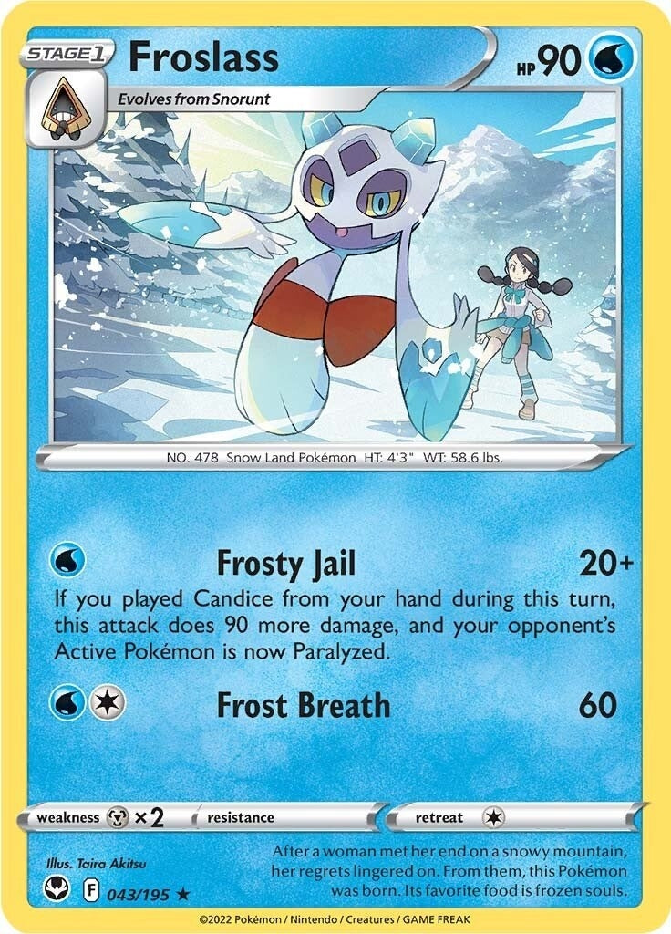Image for Froslass (043/195) (SWSH12) - Pokemon