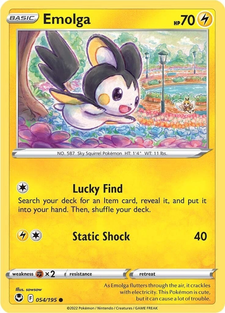 Image for Emolga (054/195) (SWSH12) - Pokemon