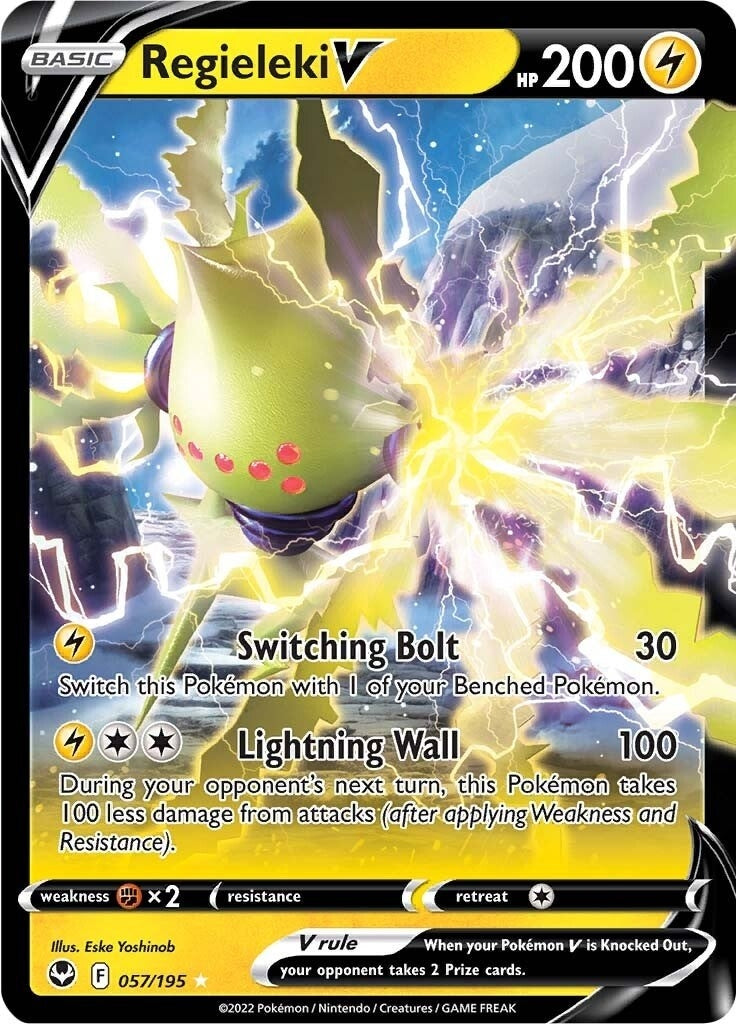 Image for Regieleki V (057/195) (SWSH12) - Pokemon