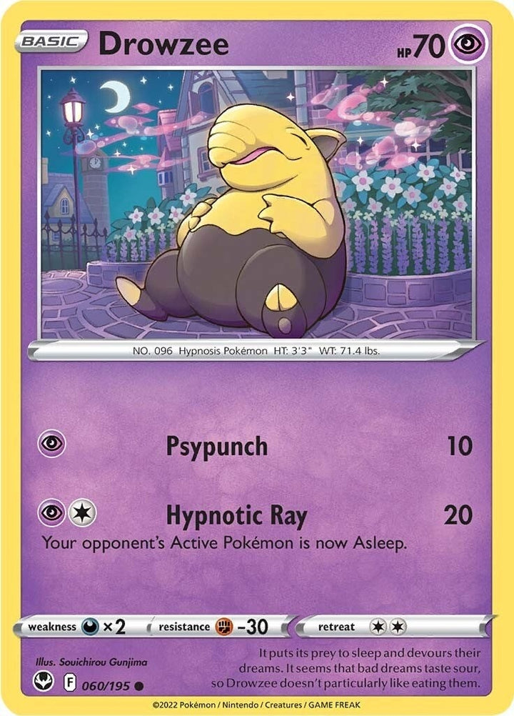 Image for Drowzee (060/195) (SWSH12) - Pokemon