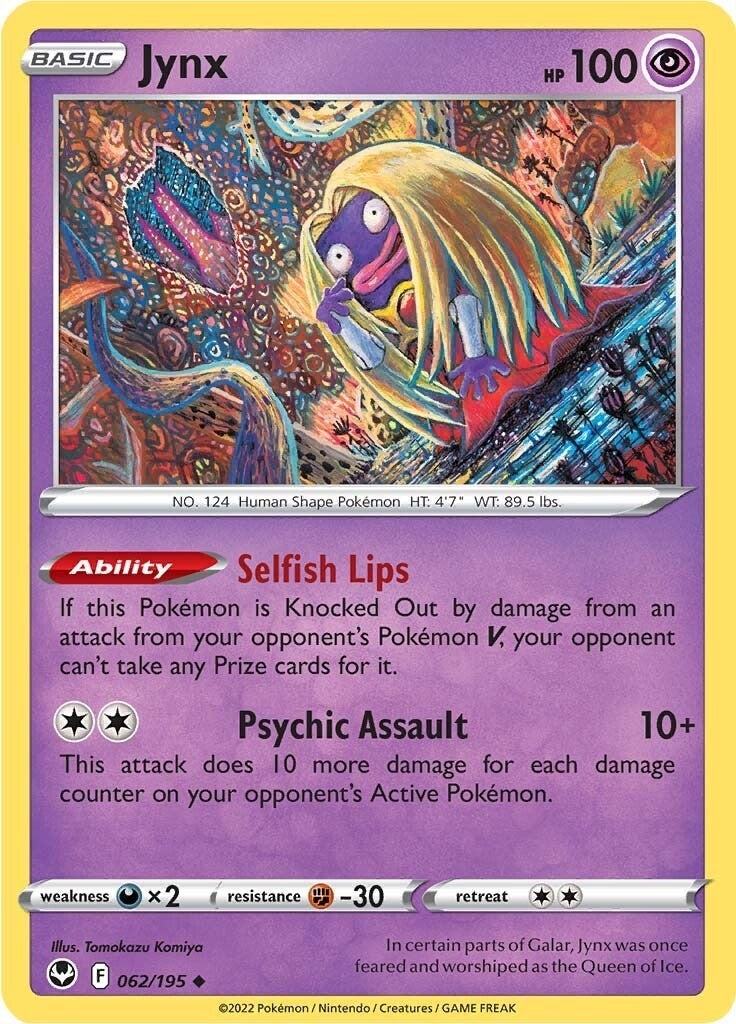 Image for Jynx (062/195) (SWSH12) - Pokemon