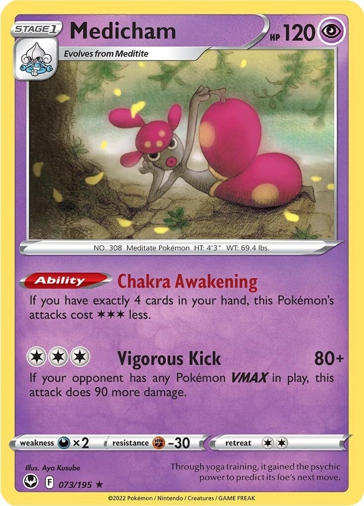 Image for Medicham (073/195) (SWSH12) - Pokemon