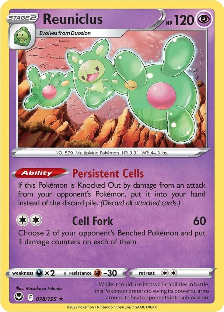 Image for Reuniclus (078/195) (SWSH12) - Pokemon