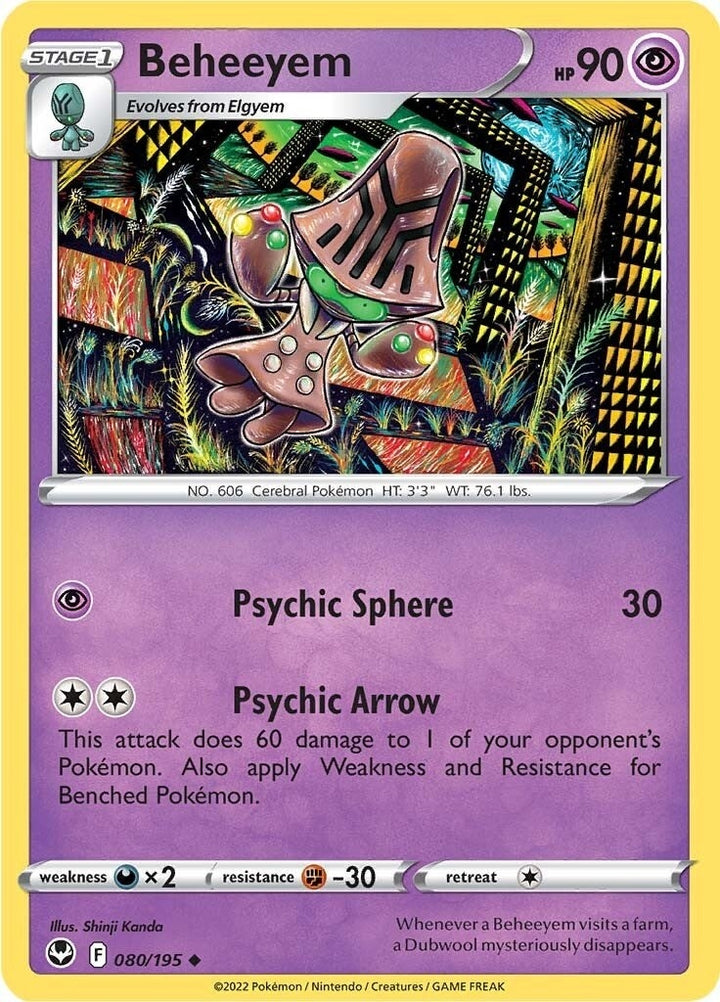 Image for Beheeyem (080/195) (SWSH12) - Pokemon