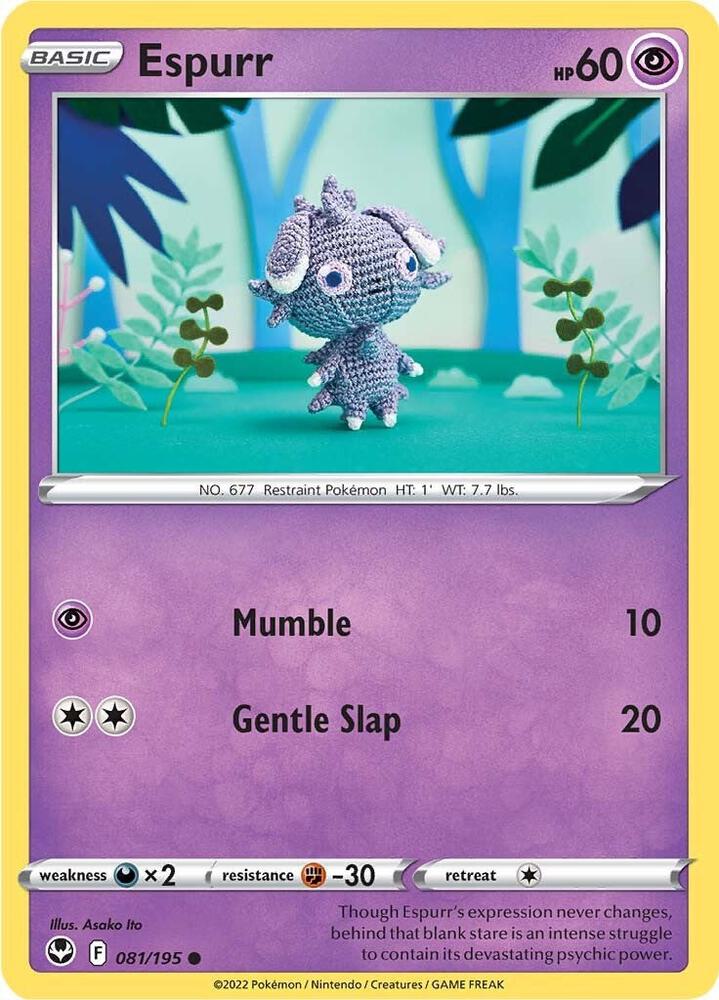Image for Espurr (081/195) (SWSH12) - Pokemon
