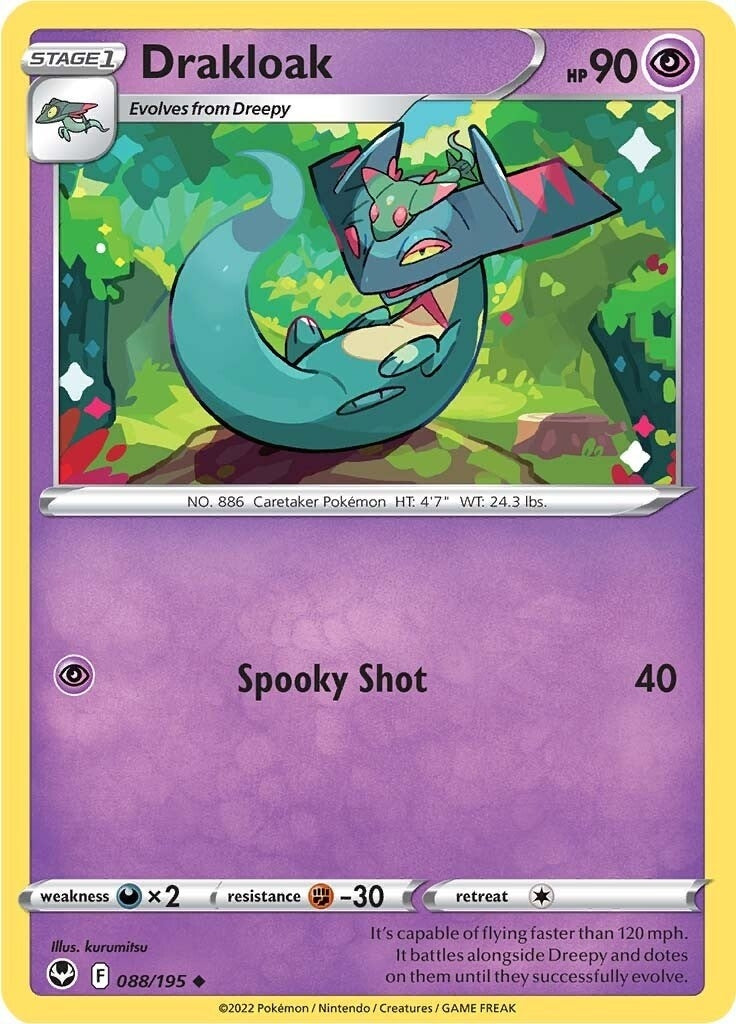Image for Drakloak (088/195) (SWSH12) - Pokemon