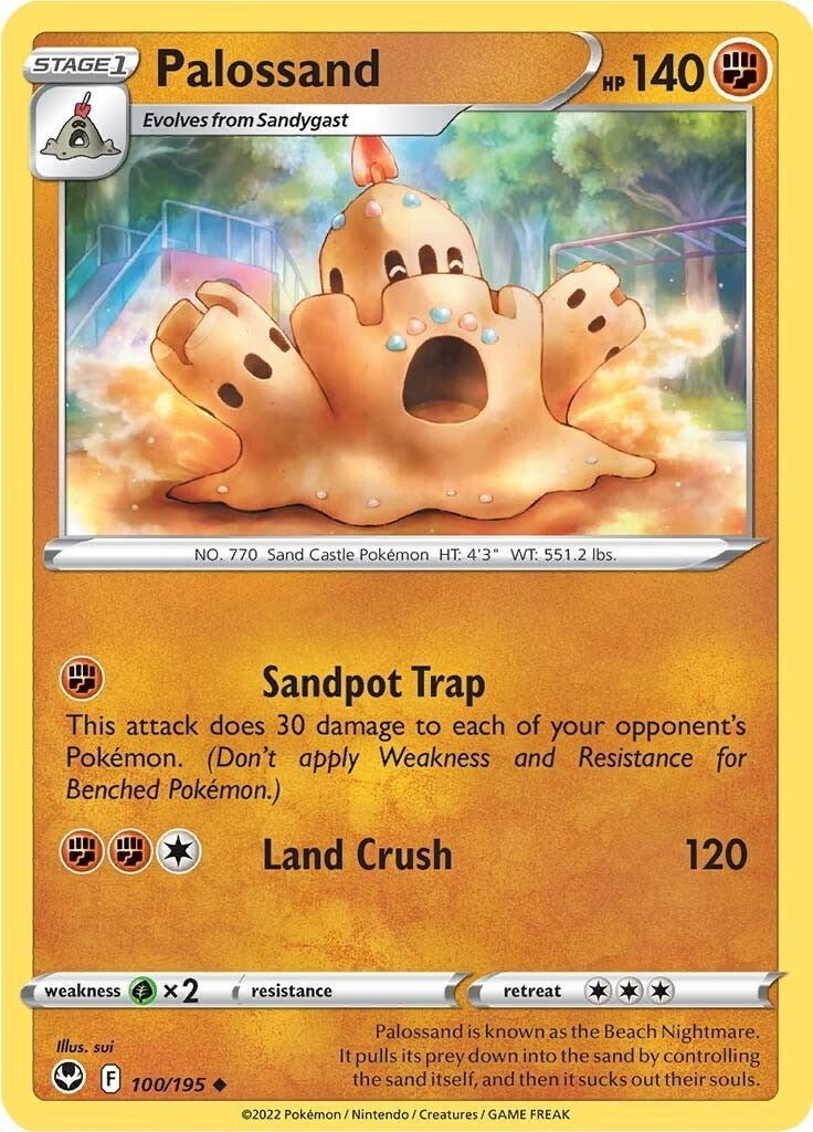 Image for Palossand (100/195) (SWSH12) - Pokemon
