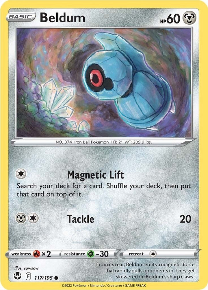 Image for Beldum (117/195) (SWSH12) - Pokemon