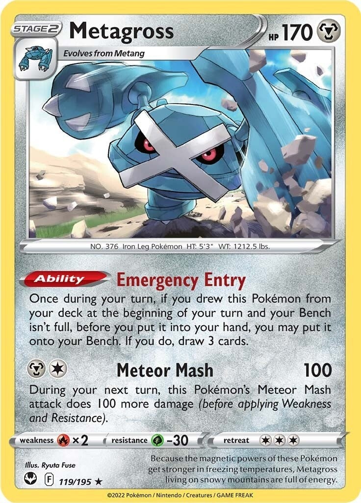 Image for Metagross (119/195) (SWSH12) - Pokemon