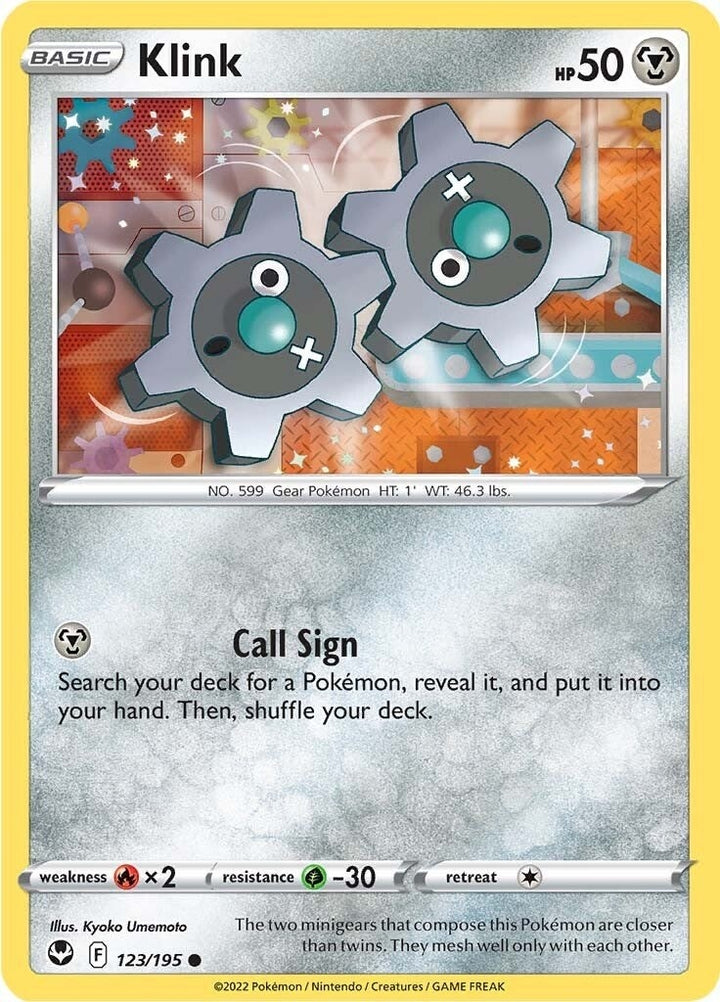 Image for Klink (123/195) (SWSH12) - Pokemon