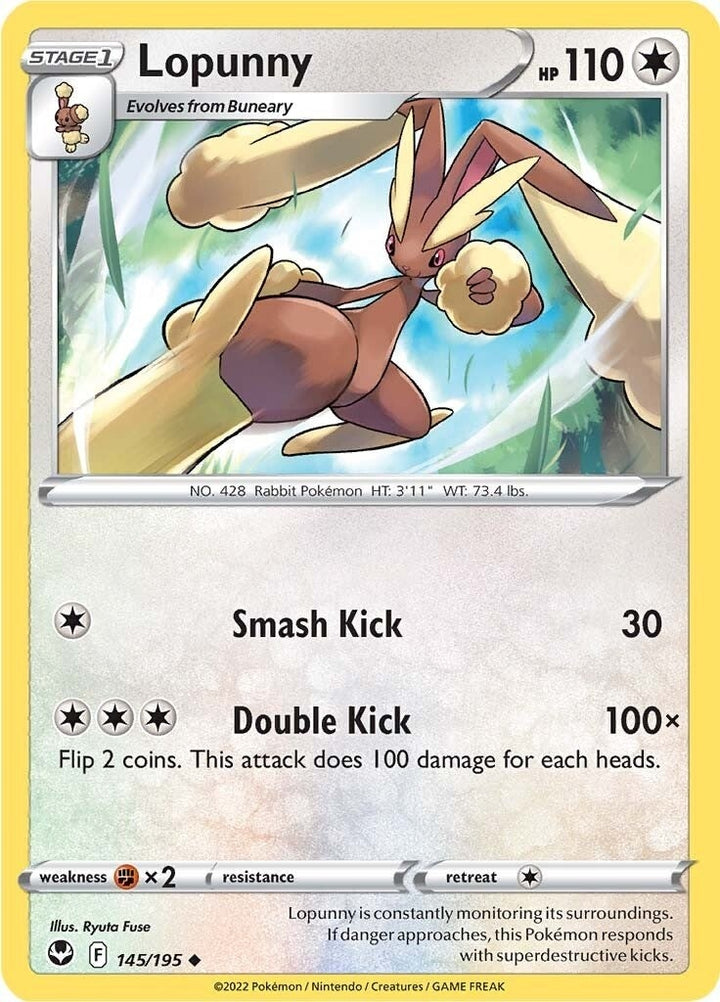 Image for Lopunny (145/195) (SWSH12) - Pokemon