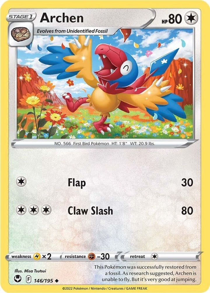 Image for Archen (146/195) (SWSH12) - Pokemon
