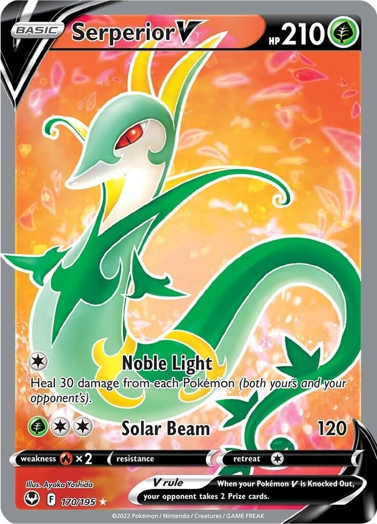 Image for Serperior V (Full Art) (170/195) (SWSH12) - Pokemon