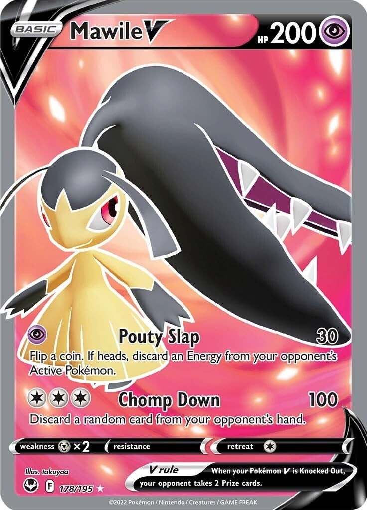 Image for Mawile V (Full Art) (178/195) (SWSH12) - Pokemon