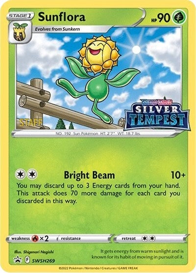 Image for Sunflora - SWSH269 (Prerelease) [STAFF] (SWSH269) (SWSD) - Pokemon
