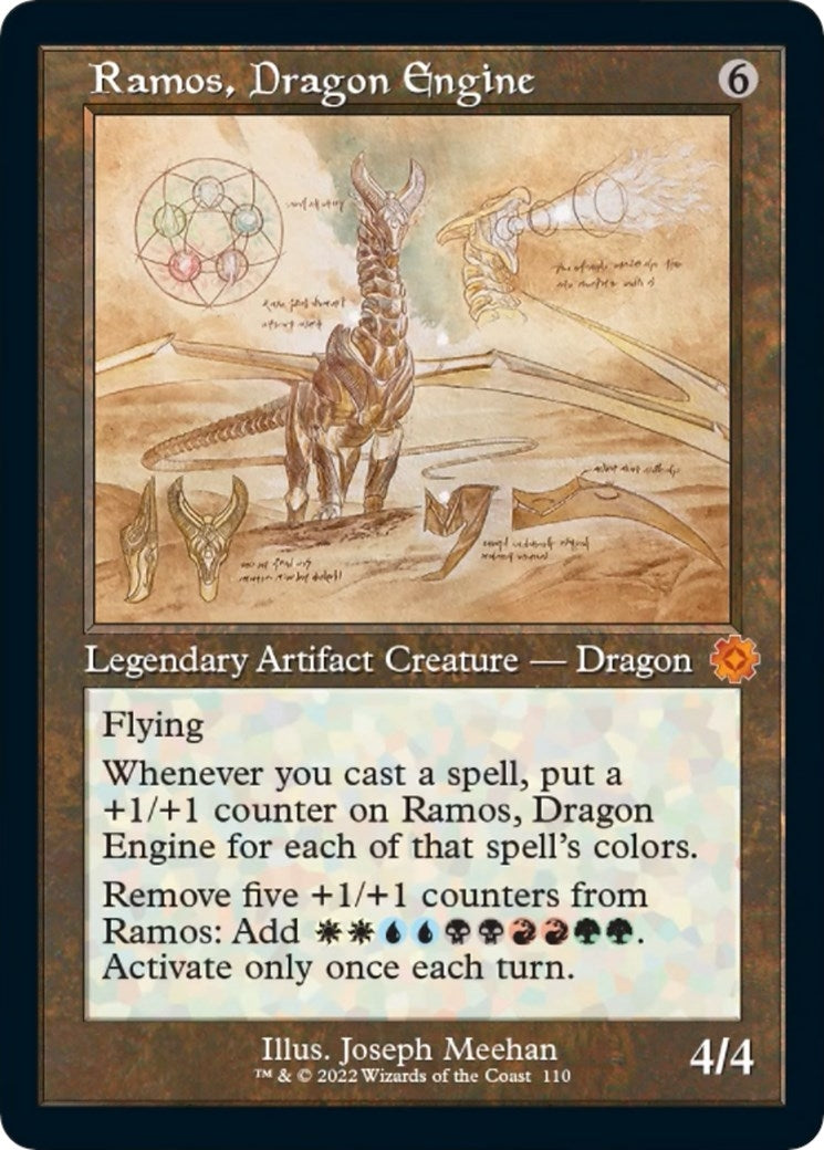 Image for Ramos, Dragon Engine (Schematic) (110) (BRR) - Magic: The Gathering