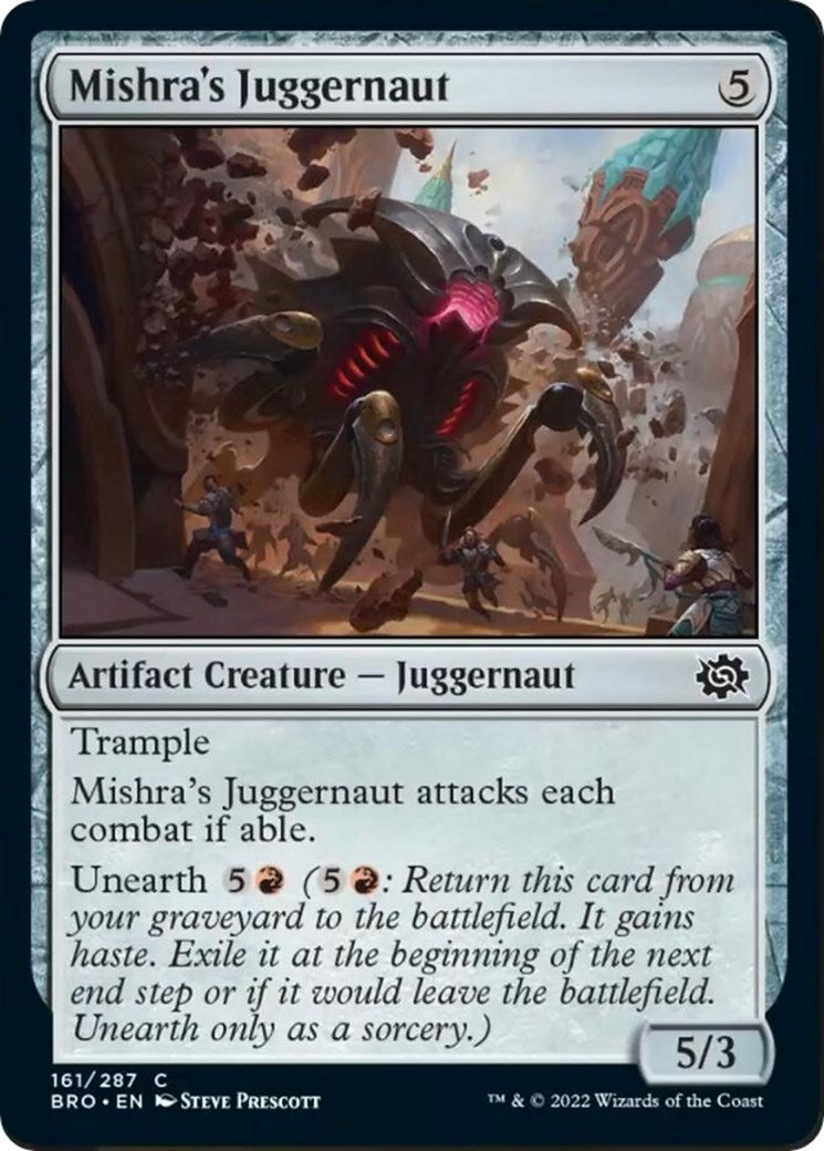 Image for Mishra's Juggernaut (161) - Magic: The Gathering