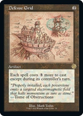 Image for Defense Grid (Schematic) (76) - Magic: The Gathering