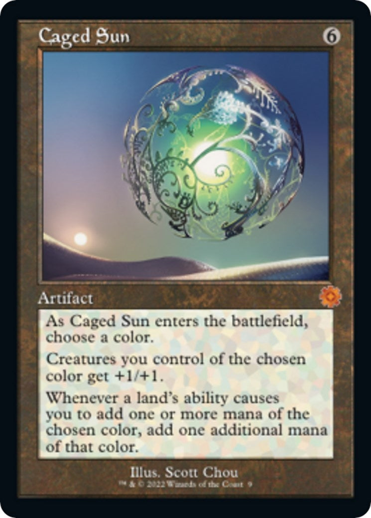 Image for Caged Sun (9) - Magic: The Gathering