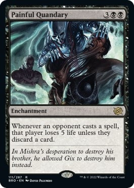 Image for Painful Quandary (111) (BRO) - Magic: The Gathering