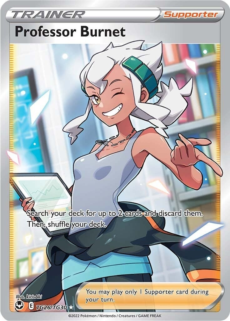 Image for Professor Burnet (TG26/TG30) (SWSH12: TG) - Pokemon