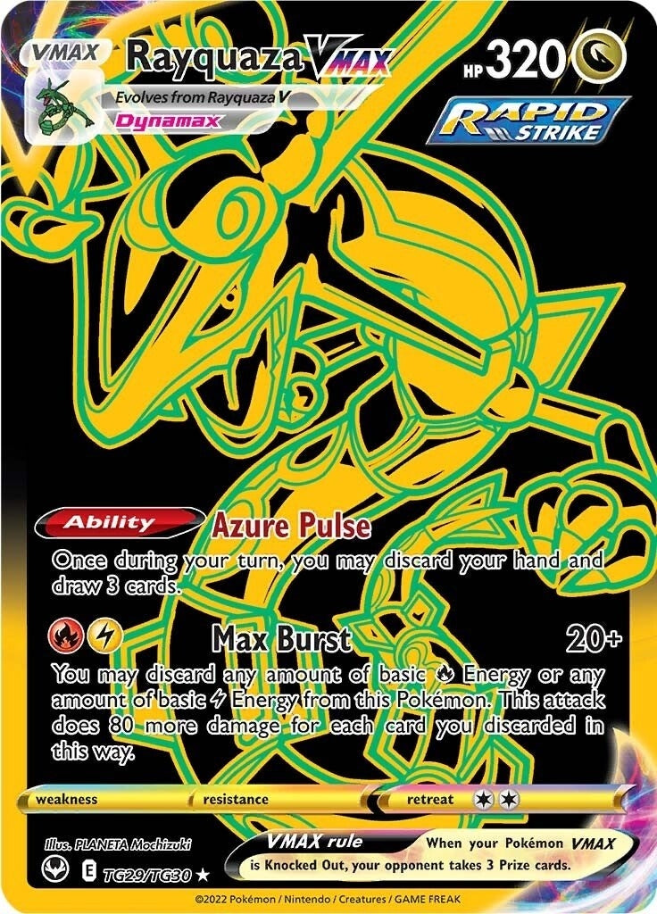 Image for Rayquaza VMAX (Secret) (TG29/TG30) (SWSH12: TG) - Pokemon