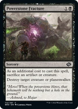 Image for Powerstone Fracture (112) - Magic: The Gathering