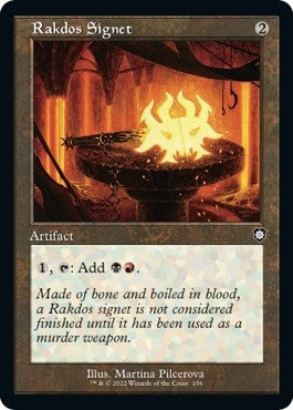 Image for Rakdos Signet (Retro Frame) (156) - Magic: The Gathering