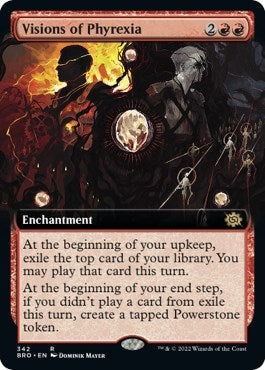 Image for Visions of Phyrexia (Extended Art) (342) - Magic: The Gathering