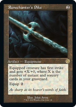 Image for Runechanter's Pike (48) - Magic: The Gathering
