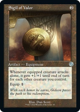 Image for Sigil of Valor (53) (BRR) - Magic: The Gathering