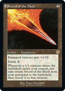 Image for Sword of the Meek (59) - Magic: The Gathering