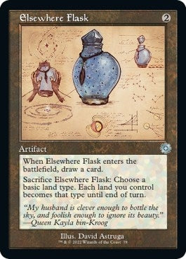 Image for Elsewhere Flask (Schematic) (78) - Magic: The Gathering