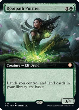 Image for Rootpath Purifier (Extended Art) (44) - Magic: The Gathering