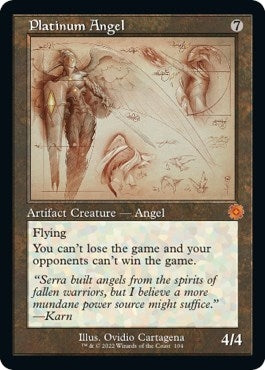 Image for Platinum Angel (Schematic) (104) - Magic: The Gathering