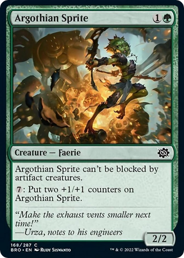 Image for Argothian Sprite (168) - Magic: The Gathering