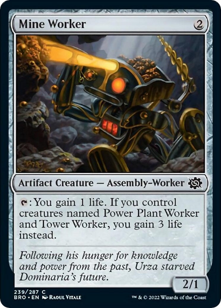 Image for Mine Worker (239) - Magic: The Gathering