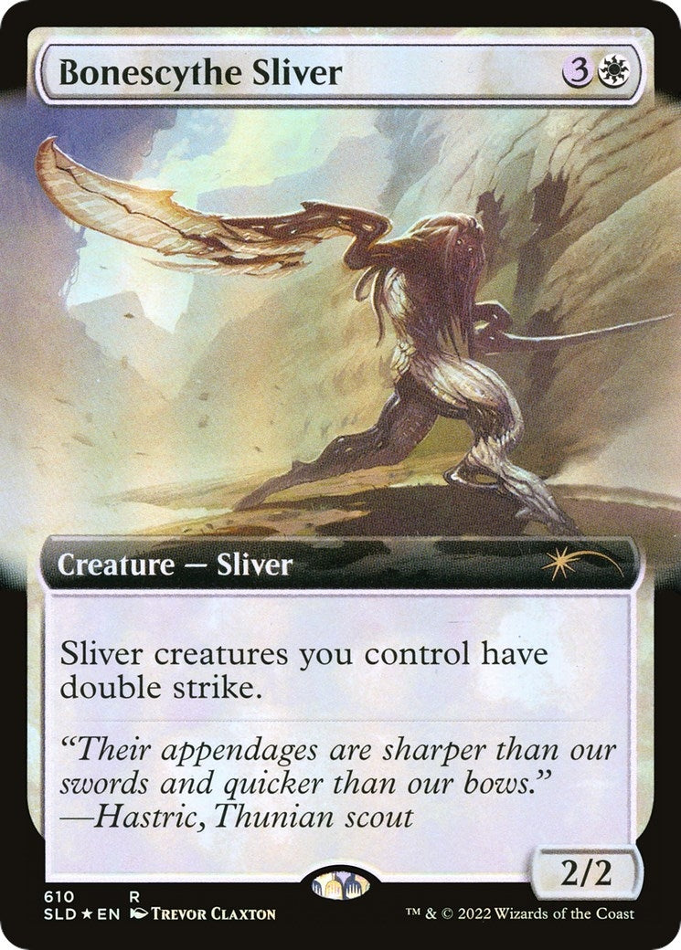 Image for Bonescythe Sliver (Extended Art) (610) - Magic: The Gathering