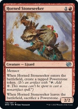 Image for Horned Stoneseeker (138) - Magic: The Gathering