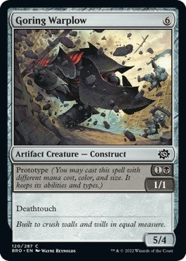 Image for Goring Warplow (120) (BRO) - Magic: The Gathering