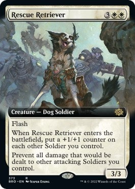 Image for Rescue Retriever (Extended Art) (373) - Magic: The Gathering
