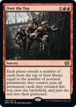 Image for Over the Top (146) (BRO) - Magic: The Gathering