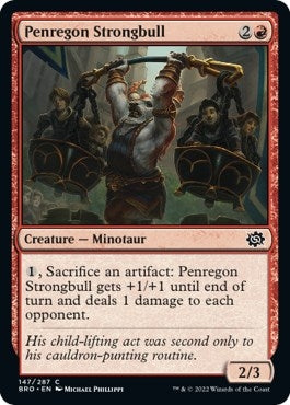 Image for Penregon Strongbull (147) - Magic: The Gathering