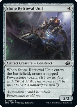 Image for Stone Retrieval Unit (248) - Magic: The Gathering