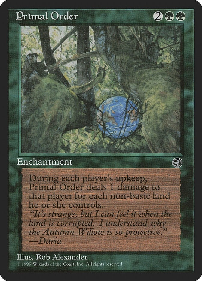 Image for Primal Order - Magic: The Gathering
