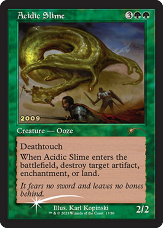 Image for Acidic Slime (17) (30A-P) - Magic: The Gathering